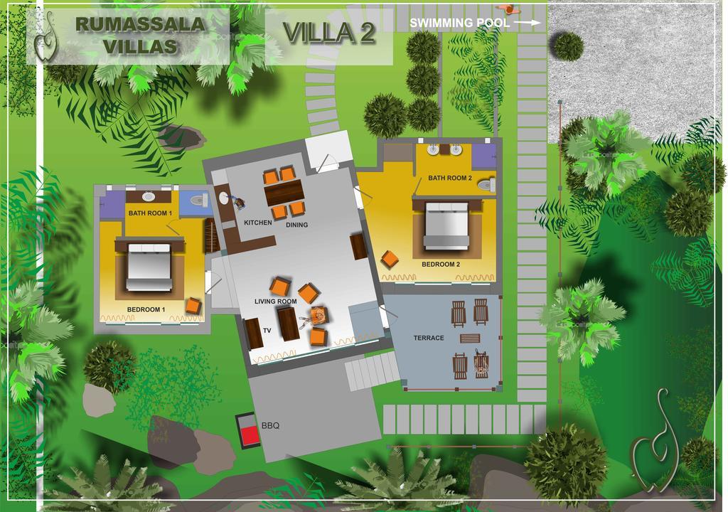 Rumassala Villas أونا واتونا المظهر الخارجي الصورة